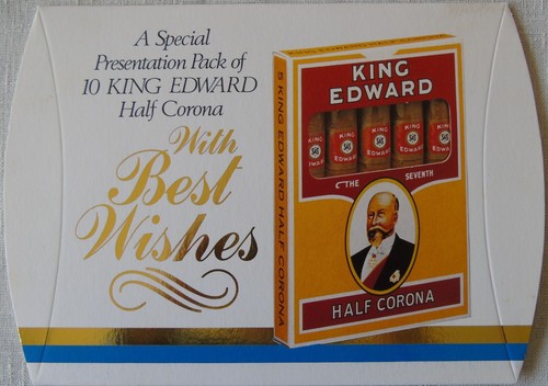 Vintage king edward half - king,