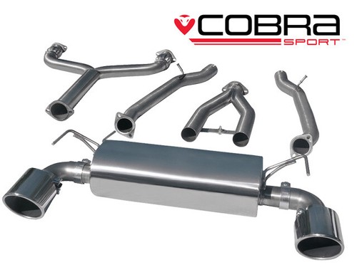 Cobra cat back exhaust - 2.5",