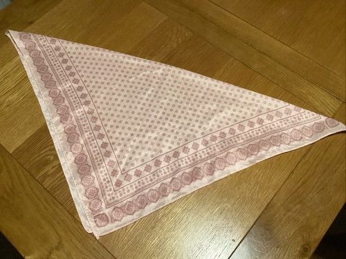Primark pink pattern scarf - pink,