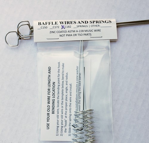 Baffle wire kit for - kit,