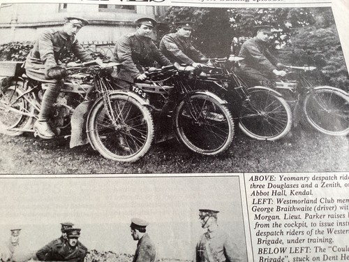 Ww1 military motorcycle - ww1,