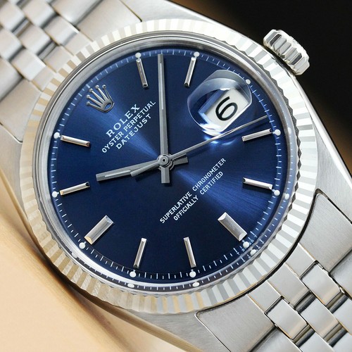 Rolex mens blue - rolex,