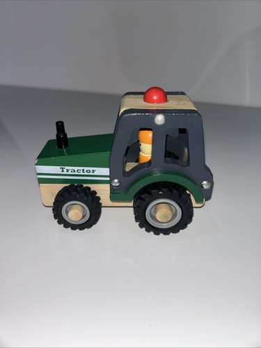 Magni wooden tractor treaded - magni,