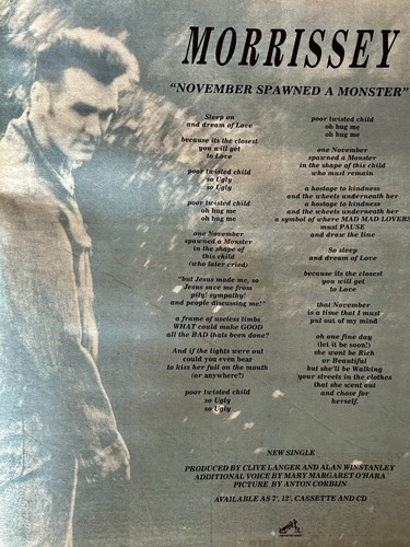 The smiths morrissey retro - /,