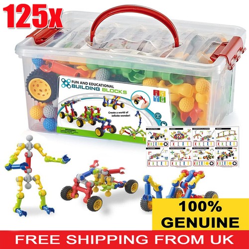 125pcs stem building - 125pcs, toys