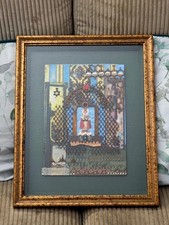 Miranda du Toit mixed media artwork Doorway to the Sacred (2006) framed