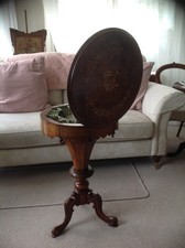 antique sewing table