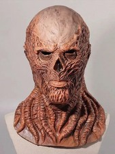 Demon Vecna Mask Cosplay Mask Creepy Full Head Latex Evil Mask Masquerade Props