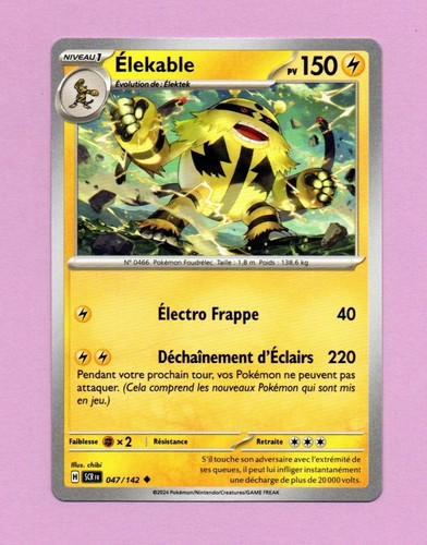Pokemon 047 142 - pokemon, elekable