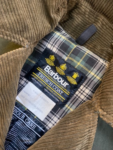 Superb 1989 barbour trench - 1989, c40