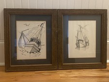 Set 2 Vintage Nautical Pen &