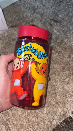 Teletubbies water bottle - teletubbies,