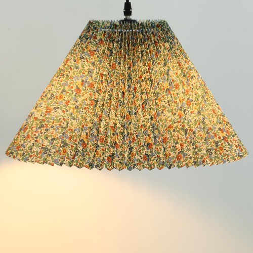 Pleated lamp shade for - pleated,