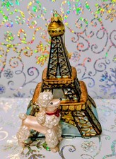 Eiffel Tower French Poodle Dog