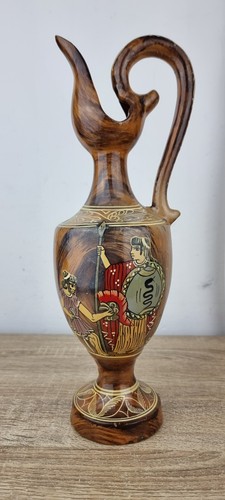 Vintage terrocotta vase - vase, hand