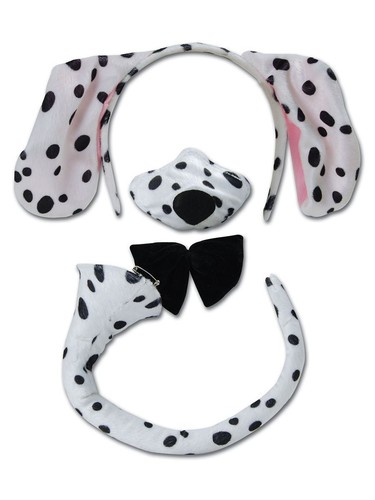 Childrens dalmatian dog ears - dalmatian,