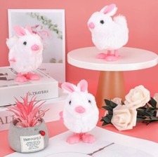 Wind-Up Jumping Bunny Plush