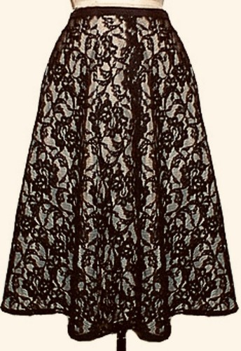 Trashy diva silk lace circle - lace,