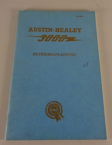 1961 austin healey 3000 - healey,