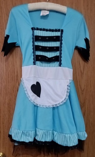 Costume maid alice blue and - blue,