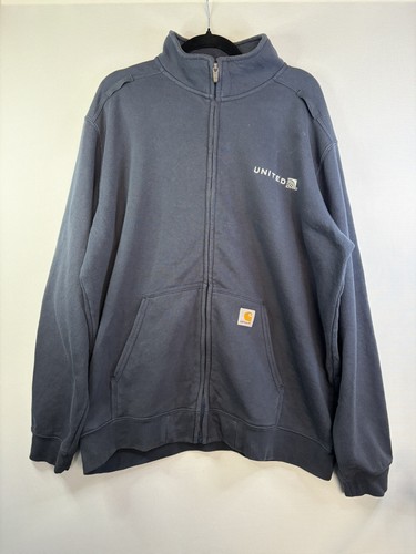 Carhartt zip jacket navy - jacket,