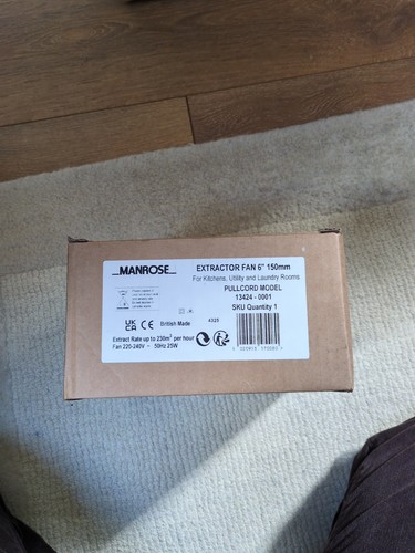 Manrose xf150ap kitchen - manrose,