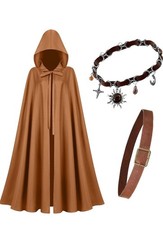 Medieval Cloak with Hood, 3PCS