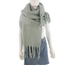 Mango Sage Green Shawl Wrap