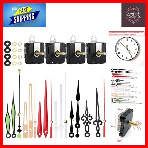 Silent sweeping quartz clock - sweeping,