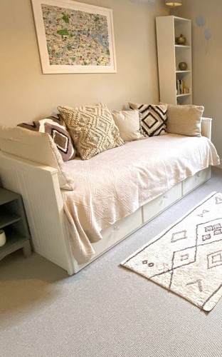 Ikea hemnes day bed white - ikea,