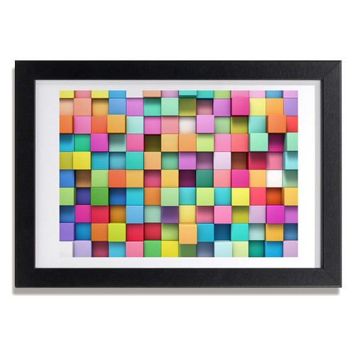 Tulup picture mdf framed - mdf, wall