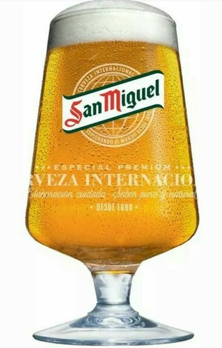 San miguel pint - chalice, glass