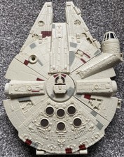 Original Hasbro Micro Machines, Star Wars Millennium Falcon 11" Plus Figures x17