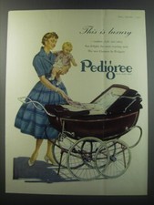 1955 Pedigree Clarence Pram Ad