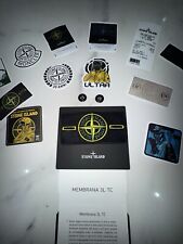 Authentic Stone Island Classic Original Badge + 2 Buttons + Rare Accessories  ✅