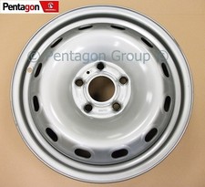 Genuine Vauxhall Vivaro B Trafic 2015-> Silver 16" Road Wheel Rim 93458046