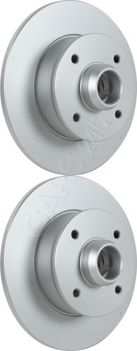 Rear brake disc set - rear,