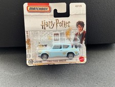 Matchbox 1962 Ford Anglia Blue Harry Potter carded