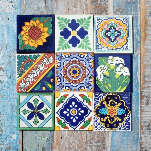 Mexican tiles large cancun9 - tiles,