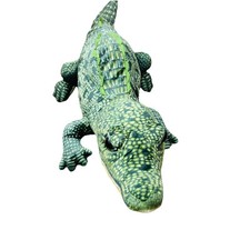 Plush Jumbo Green Crocodile
