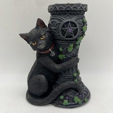 Nemesis Now Midnight Cat Candle Holder Wiccan Witch Gothic Ornament
