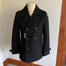Mens Black Reefer/Peacoat -