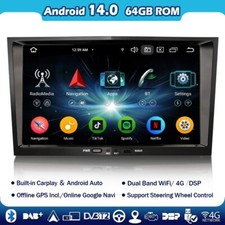 64GB Android 14 Car Stereo GPS