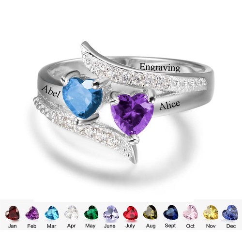 Personalized birthstone - 2,