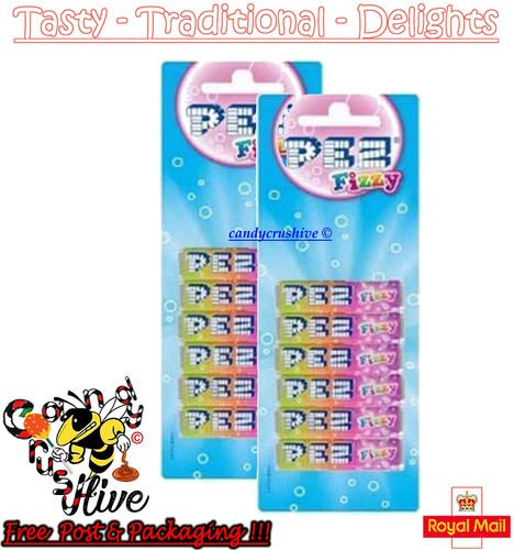 Pack pez refils x 6 - 12, (2