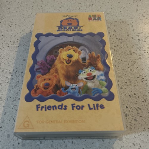Bear the big blue - bear, house
