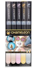 Chameleon Color Tones 5 Pen Set Alcohol Blending Gradient - Pastel Colour Tones