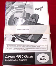 User Guide for BT Diverse 4010 Classic Cordless Telephone