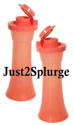 Tupperware mini hourglas - tupperware, salt