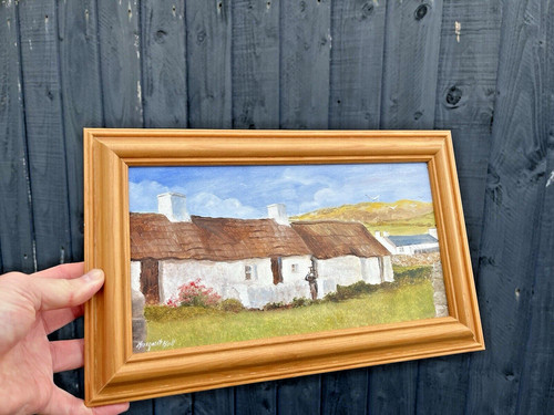 Original margaret hall - hall, oil